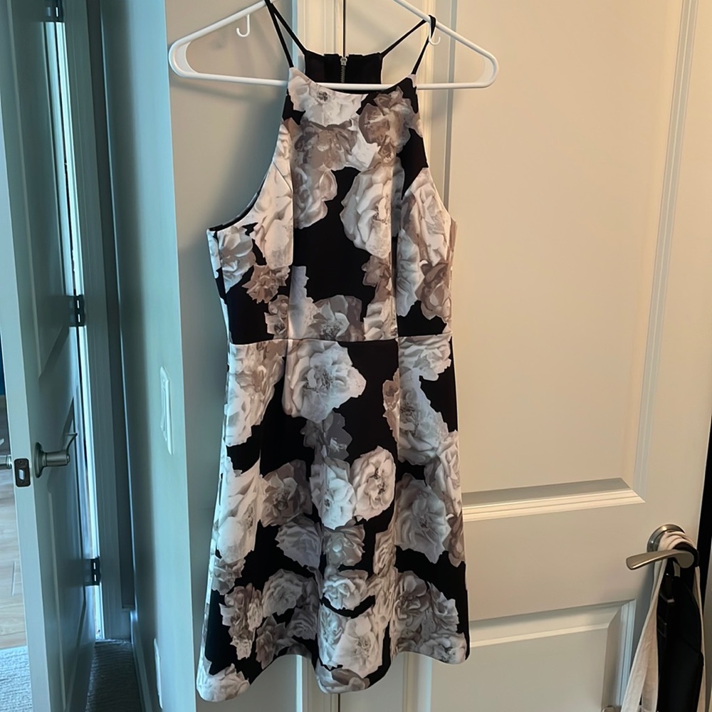 Floral A-line dress
